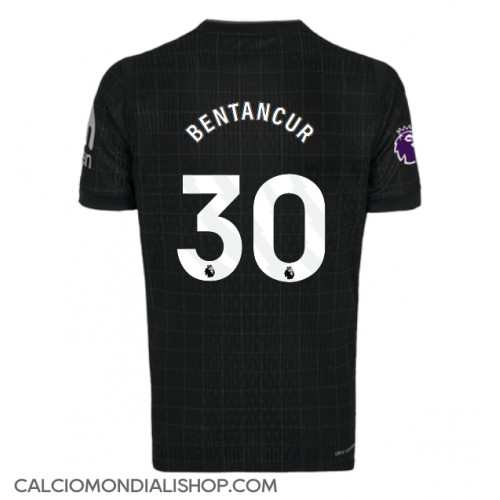 Maglie da calcio Tottenham Hotspur Rodrigo Bentancur #30 Seconda Maglia 2025-26 Manica Corta